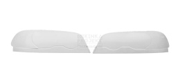 HEADLIGHTS COVERS WITHOUT HOLDERS BMW E46 COUPE (FIBERGLASS CLOTH)