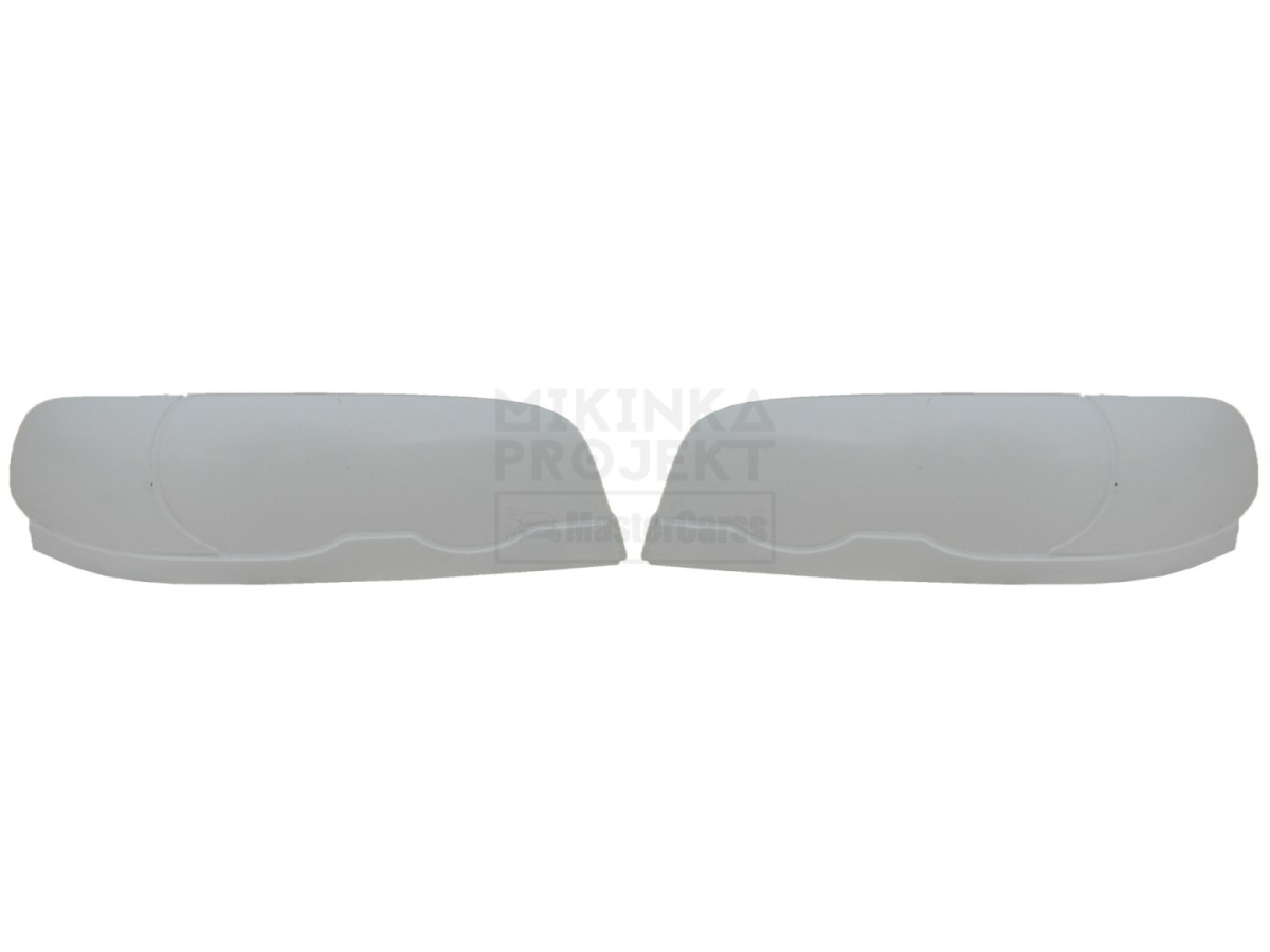 HEADLIGHTS COVERS WITHOUT HOLDERS BMW E46 COUPE (FIBERGLASS CLOTH)
