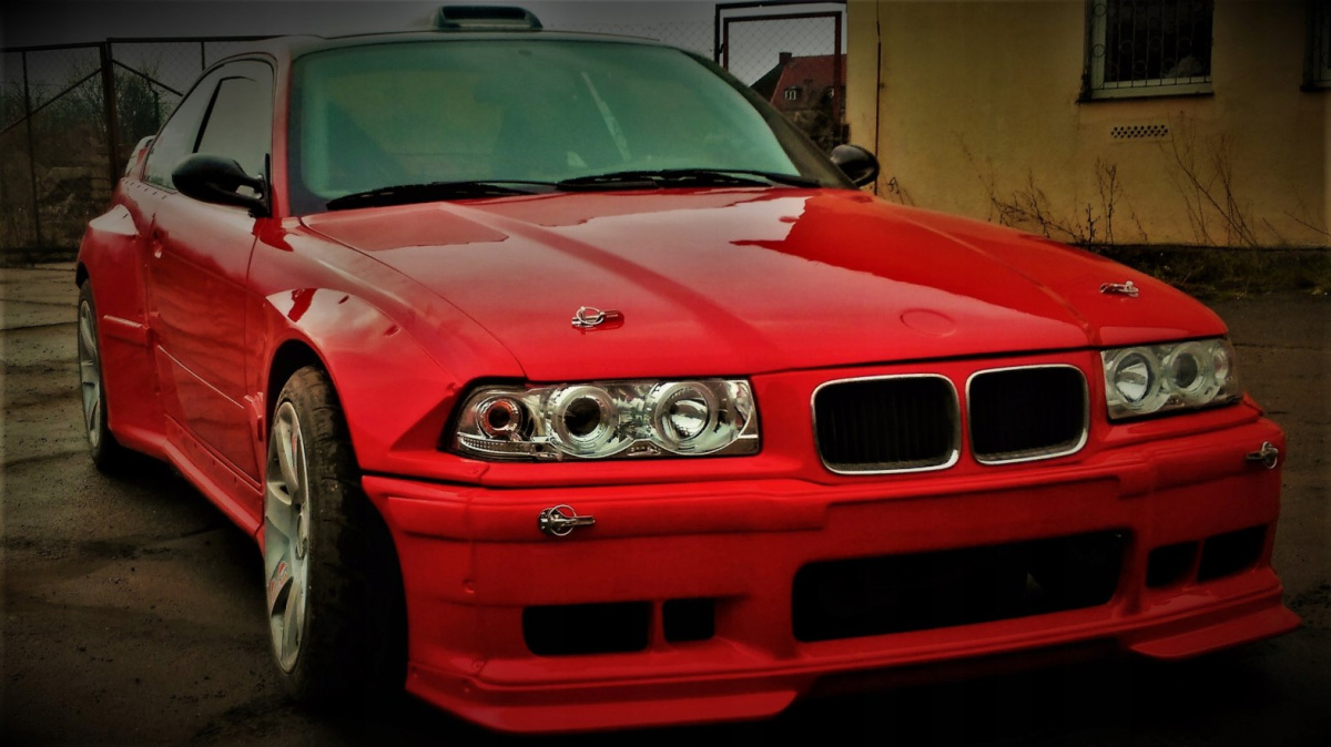 FRONT FENDERS (L+R) BMW E36 PANDEM LOOK-A-LIKE+ 5CM