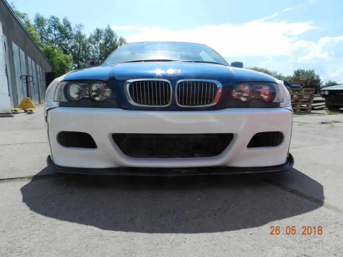 SIDE FRONT BUMPER ADDONS BMW E46 PANDEM SMALL LOOK