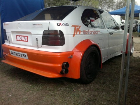 BŁOTNIKI TYLNE (P+L) BMW E36 COMPACT GTR