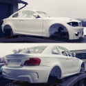 BMW E82 1m przednie błotniki