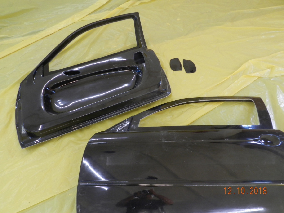DOORS WITH FRAMES BMW E46 COUPE