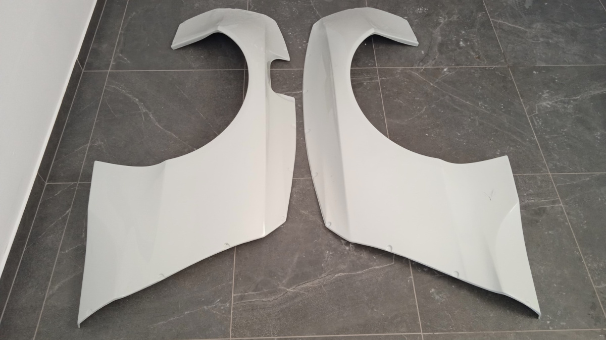 REAR OVERFENDERS (R+L) BMW M3 E92 COUPE PANDEM LOOK