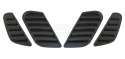 AIR SCOOPS M3 (2 PCS) BMW E46 COUPE (FIBERGLASS CLOTH)
