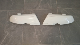 HEADLIGHTS COVERS WITH HOLDERS (L+R) BMW E46 COUPE (FIBERGLASS CLOTH)