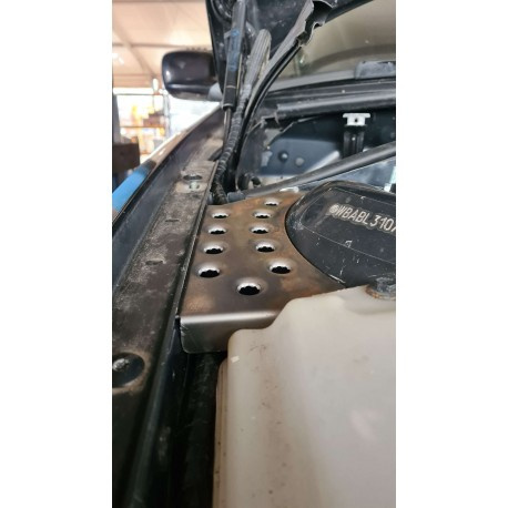 Strengthening of sockets, side strut, side BMW E46